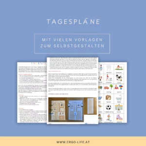 Titelbild „Tagespläne – mit vielen Vorlagen zum Selbstgestalten“