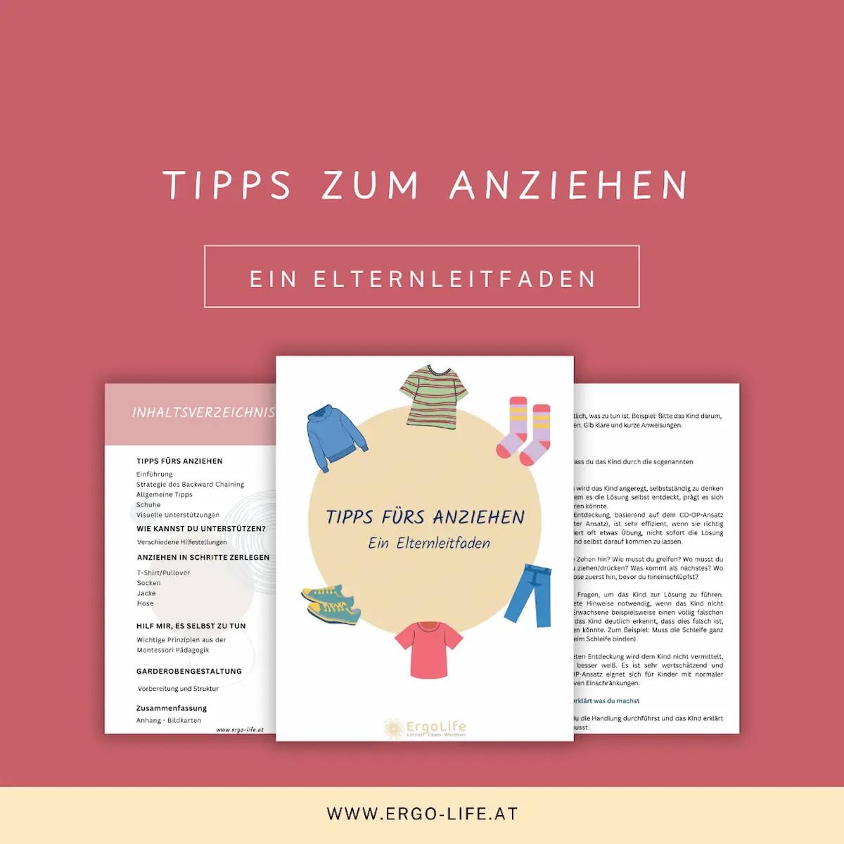 Tipps f&uuml;rs Anziehen- Ein Elternleitfaden