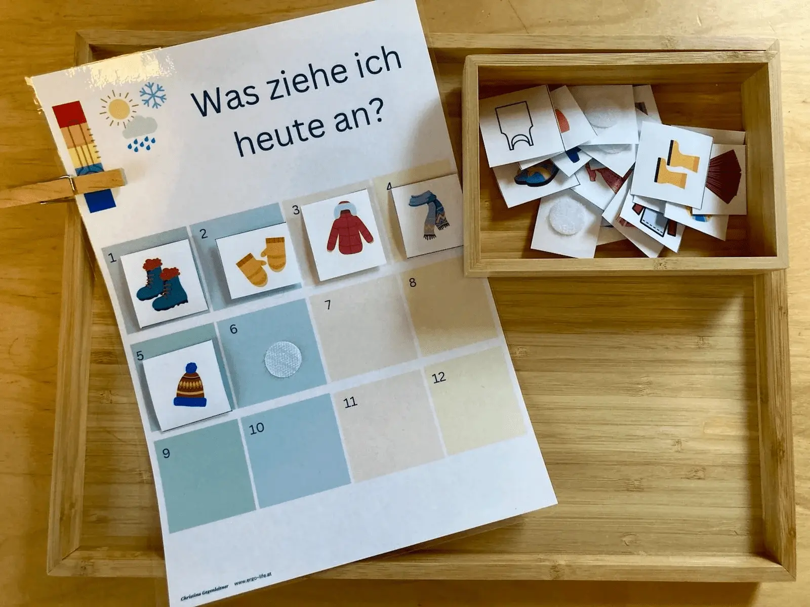 Was ziehe ich heute an? - Ein Anziehplan