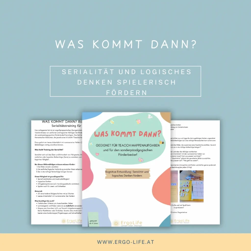 TEACCH Aufgabenmappe- Was kommt dann?