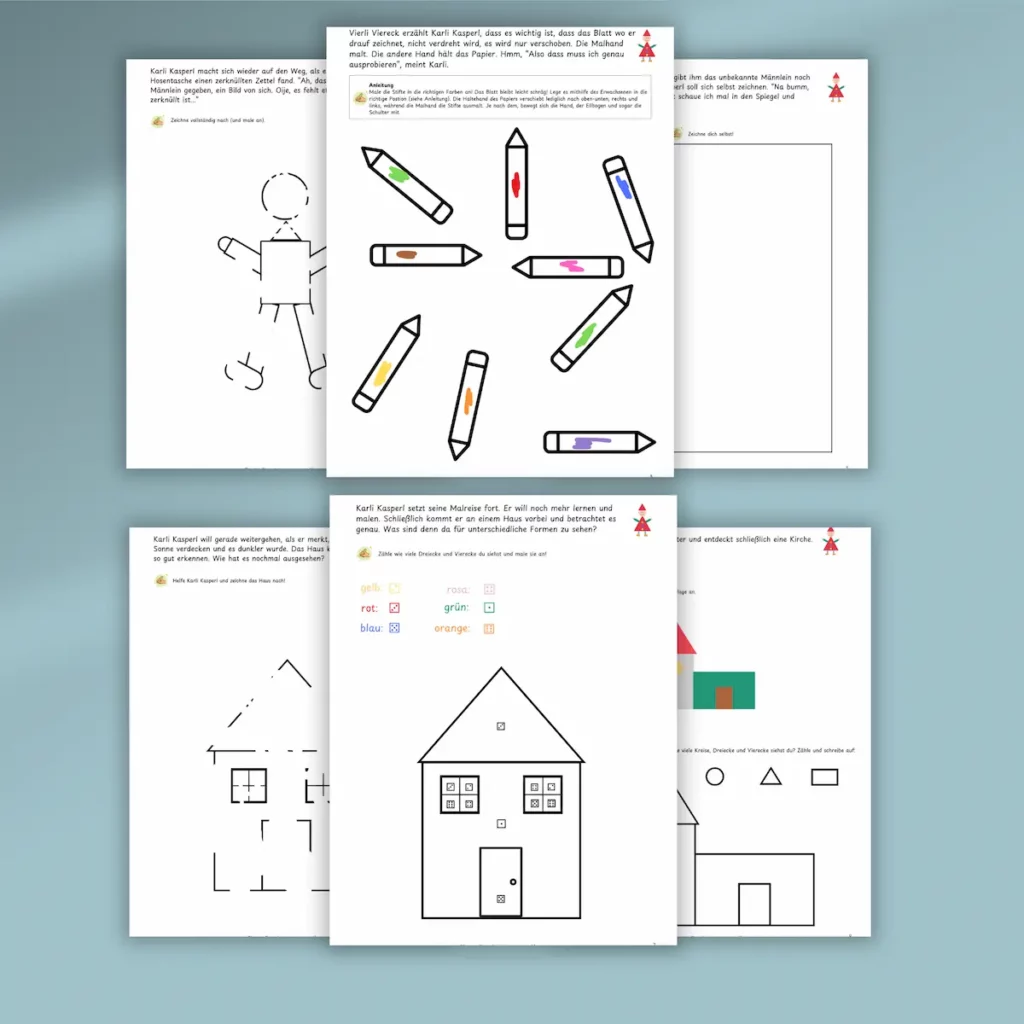 Mal & Falt Paket: Spielend Geschicklichkeit fördern