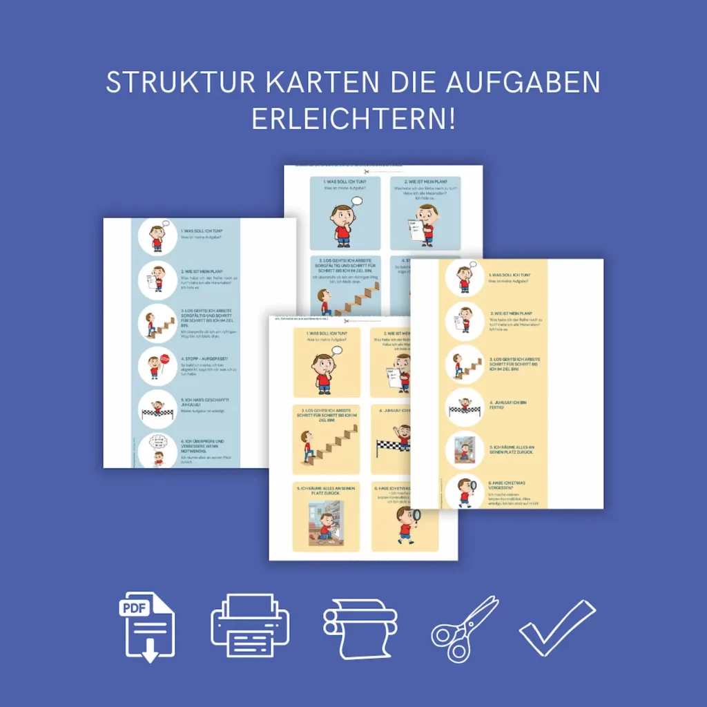 Der AD(H)S Begleiter - Strukturkarten für den Alltag